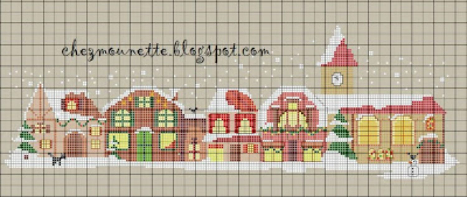 Free Christmas Themed Cross Stitch Patterns