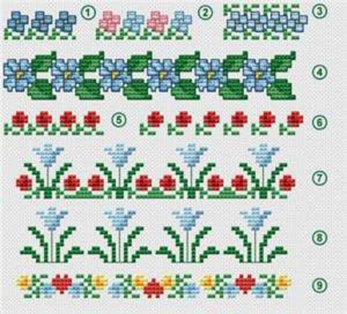 Free Cross Stitch Patterns Online HubPages