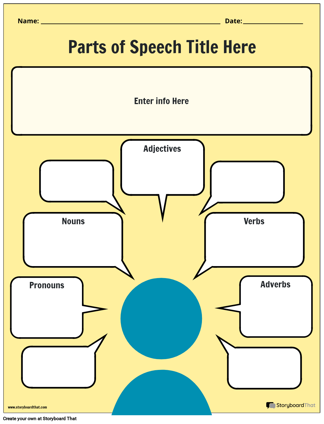 Parts Of Speech Printable Games