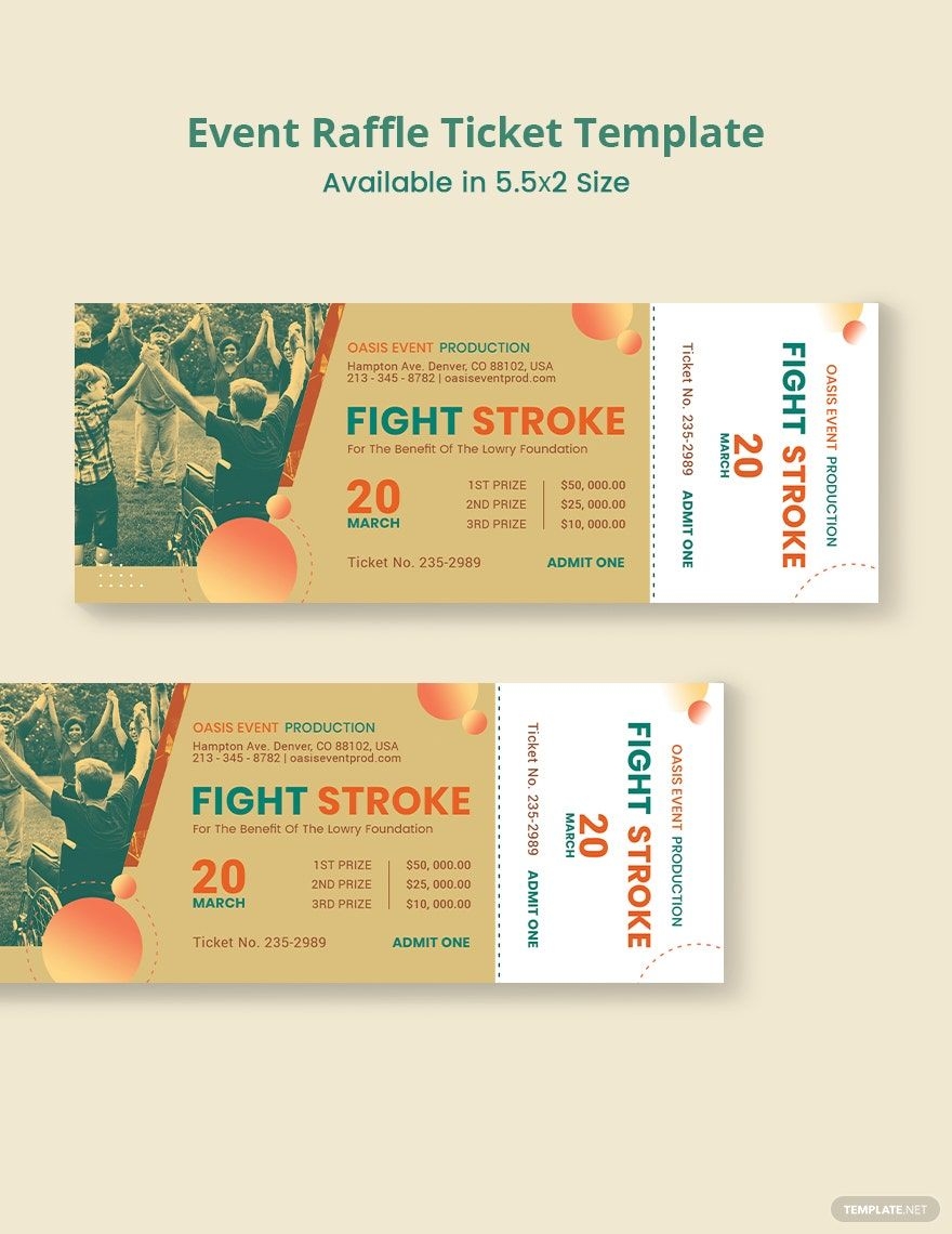 Free Editable Ticket Templates In Word To Download