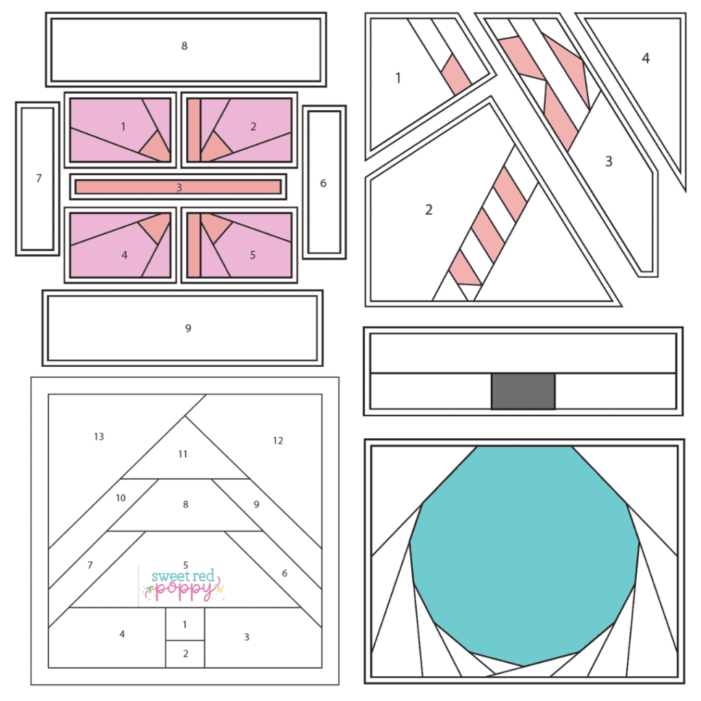 Free Printable Paper Piecing Patterns For Quilting