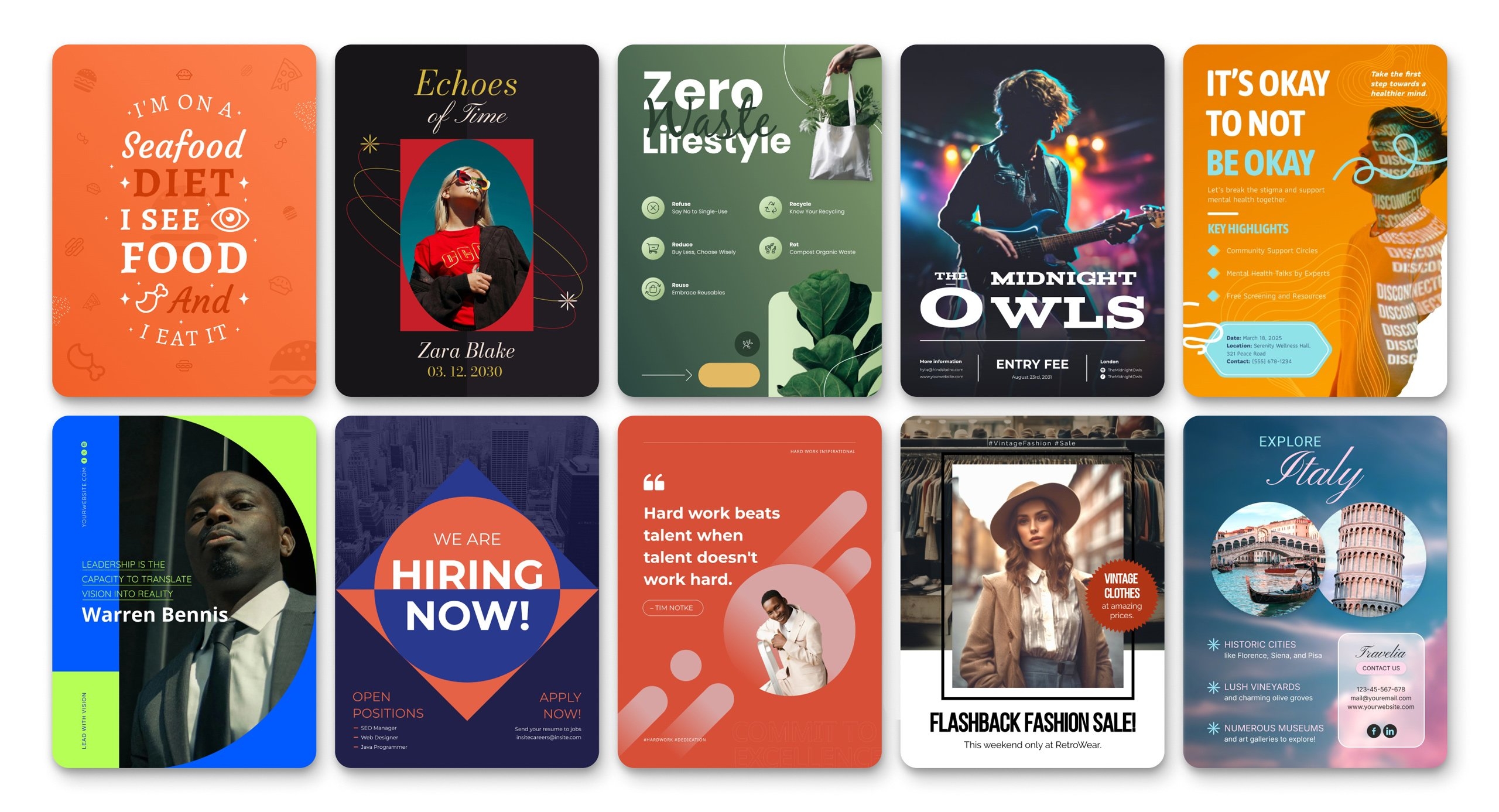 Free Online Poster Maker Design A Custom Poster Visme