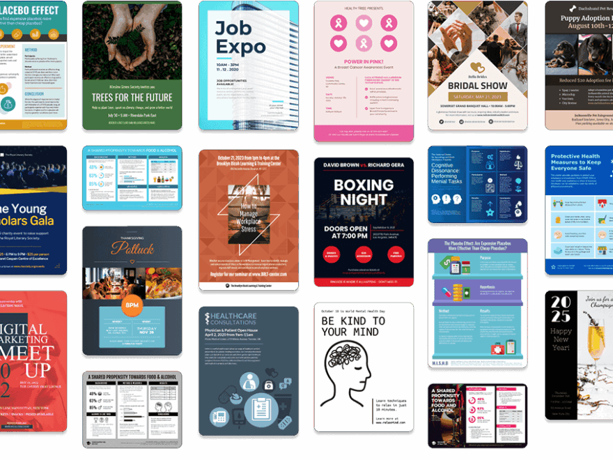 Free Online Poster Maker Design Custom Posters Venngage Worksheets Library