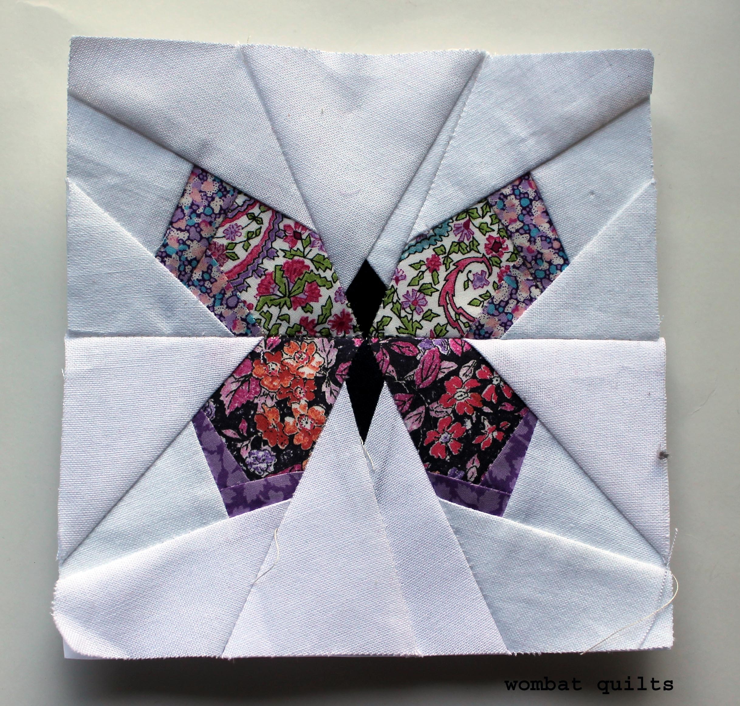 Free Paper Piecing Patterns WOMBAT QUILTS