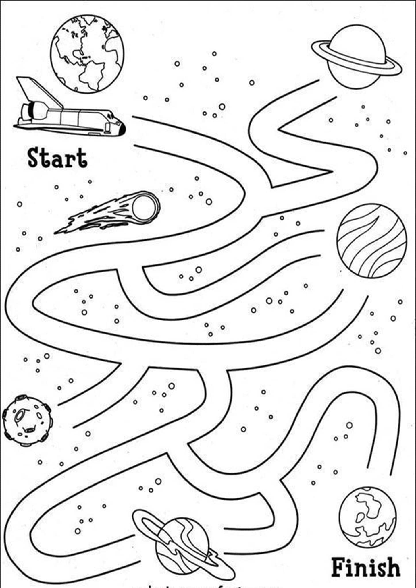 Printable Mazes For 3 Year Olds