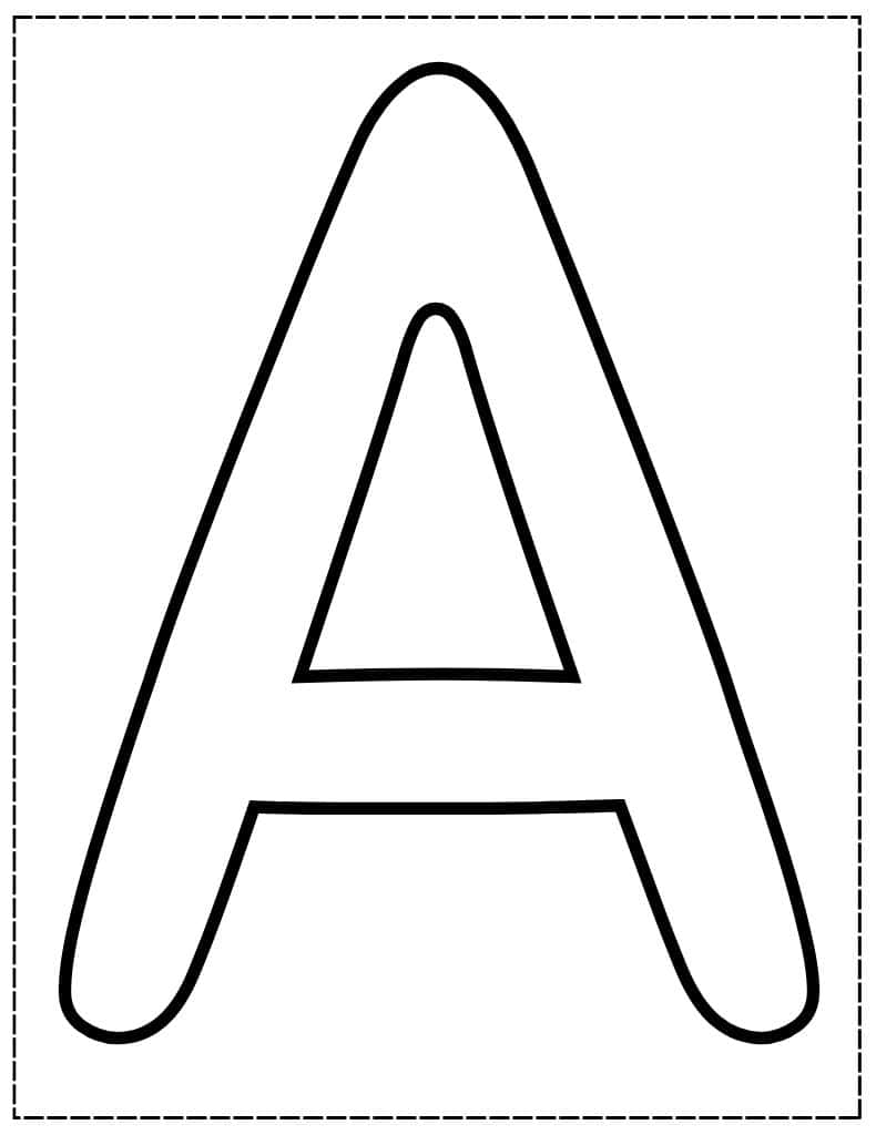 Printable Letters Of The Alphabet