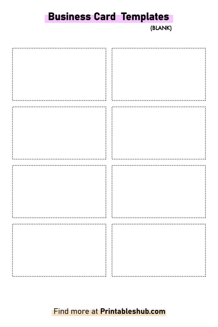 Free Printable Business Card Template GraphicsFamily Worksheets Library