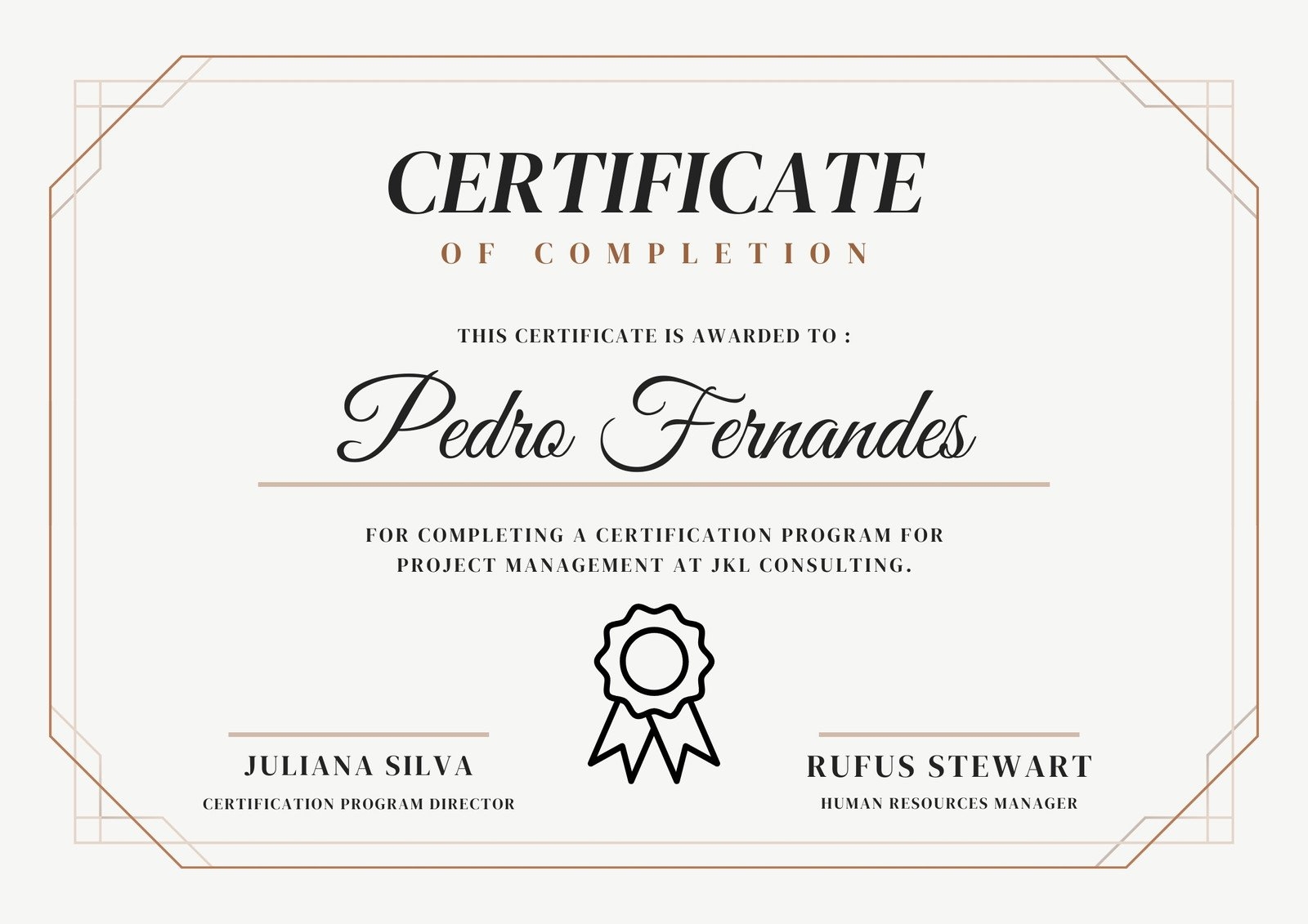 Free Printable Customizable Course Certificate Templates Canva
