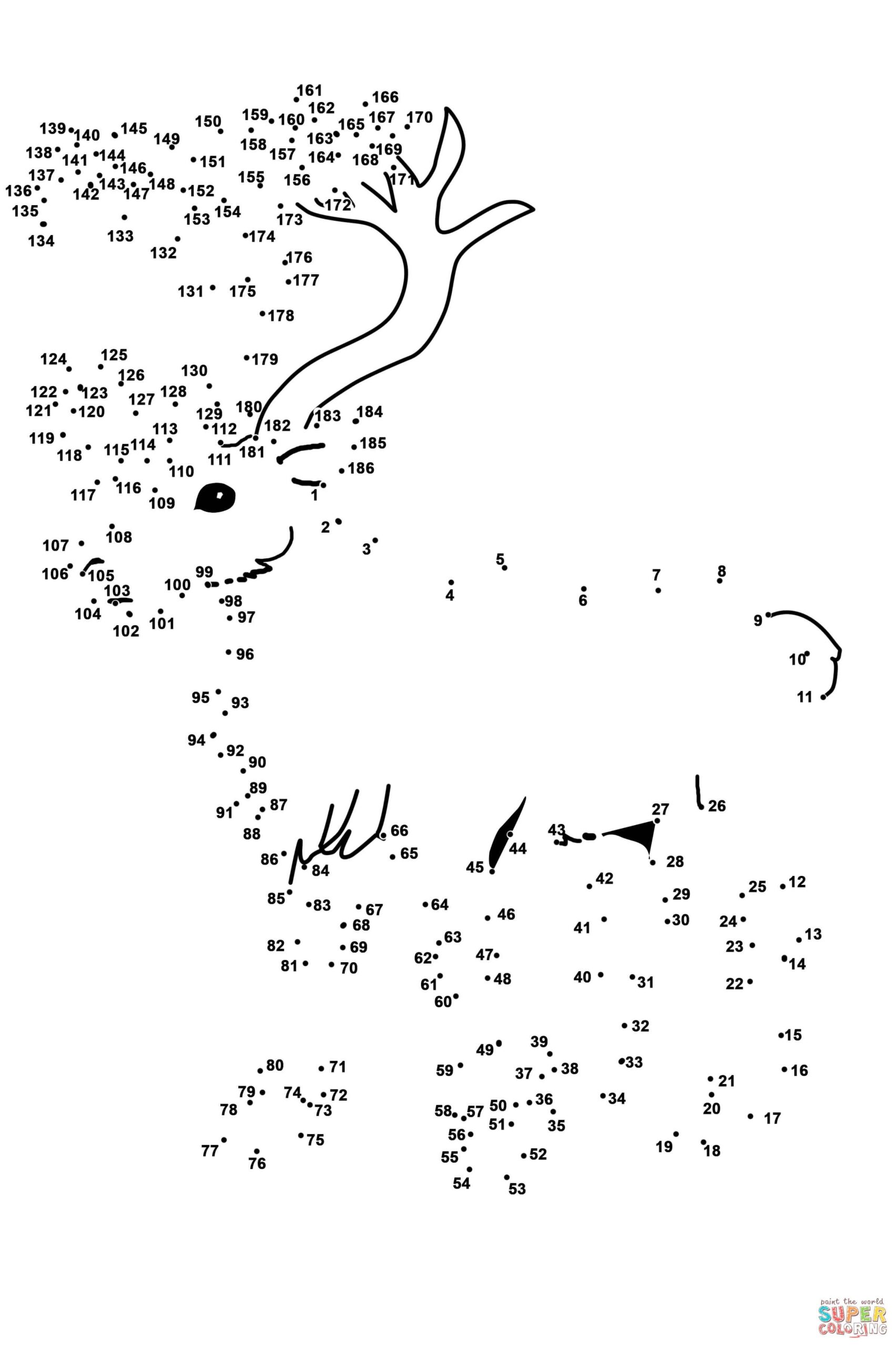 Dot To Dot Printables 1-200