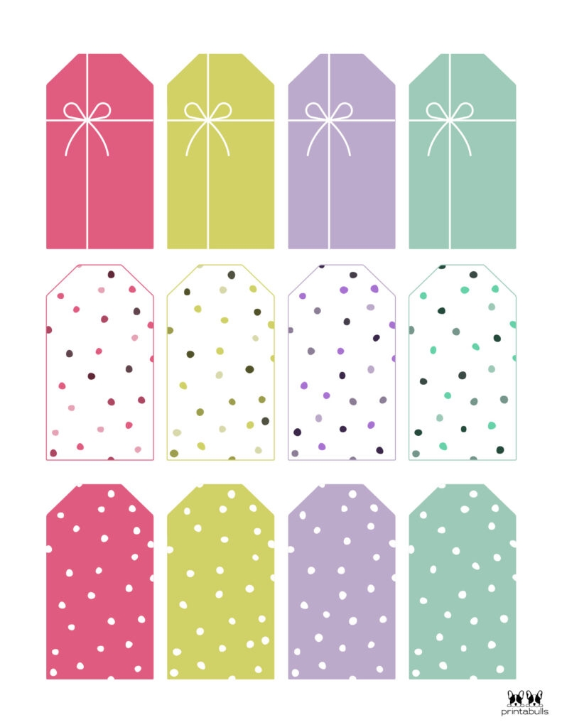 Free Printable Gift Tags Template