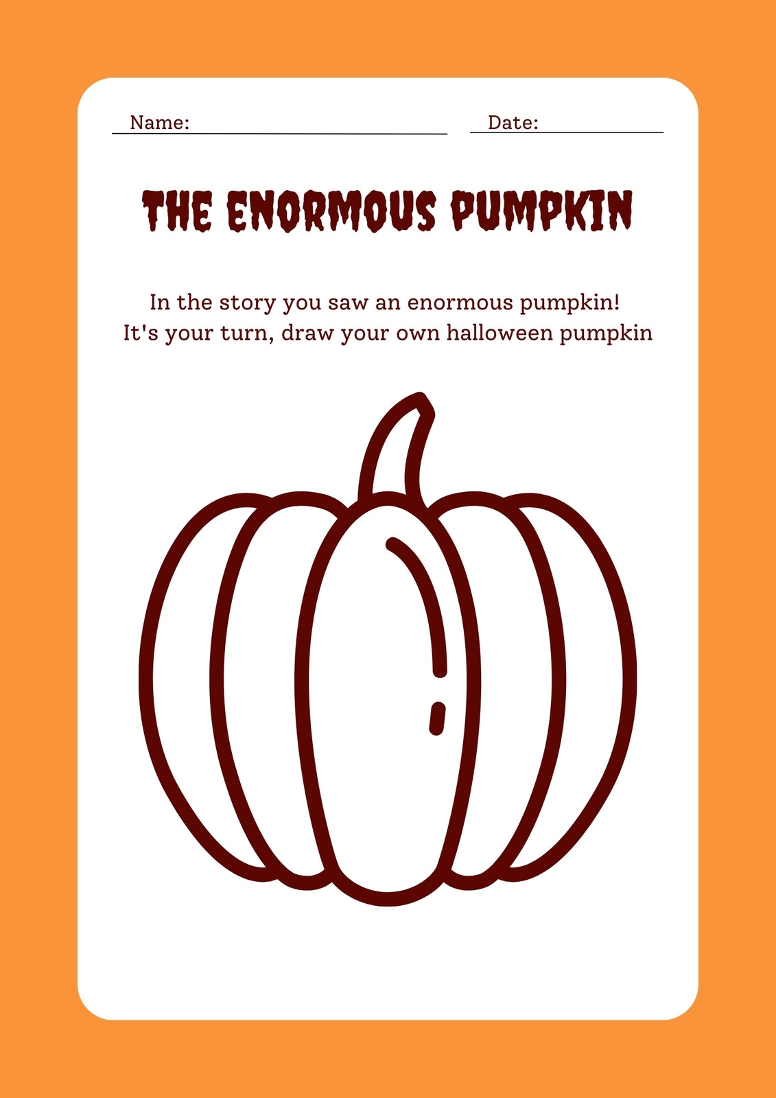 Free Printable Halloween Worksheet Templates To Edit Canva