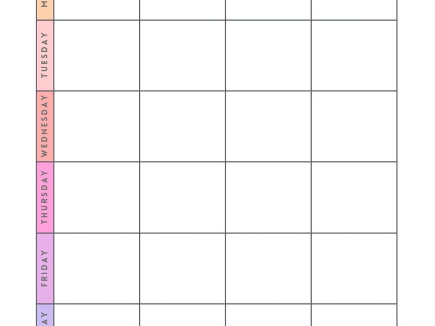 Free Printable Meal Planner Templates To Edit Online Canva