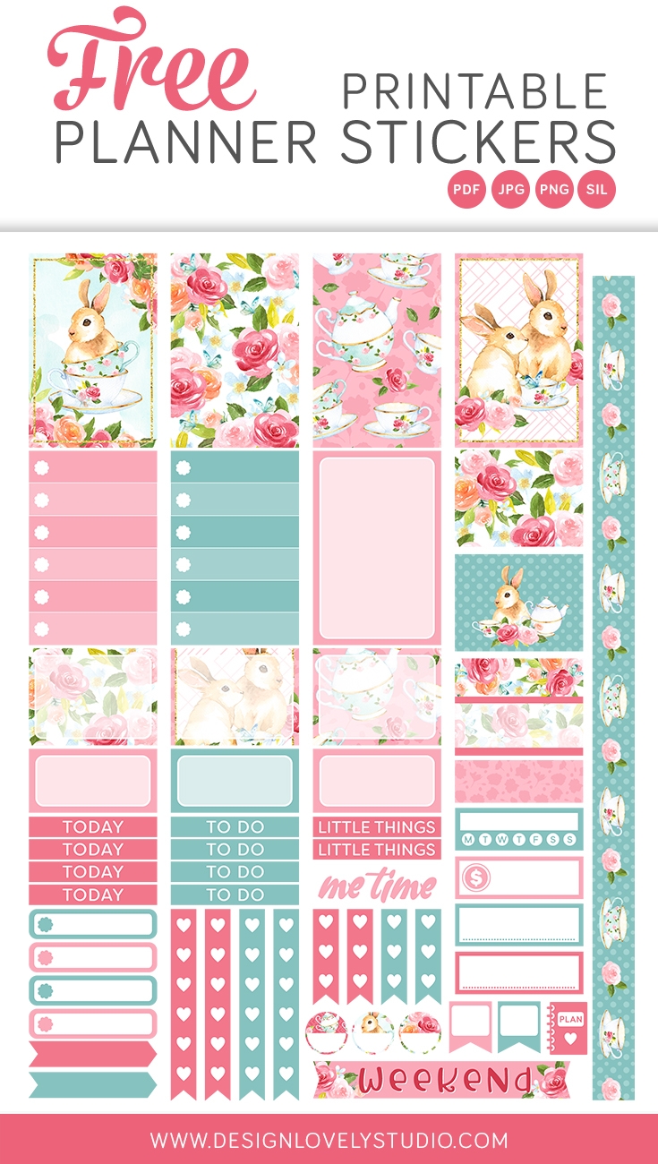 Happy Planner Free Printable Stickers
