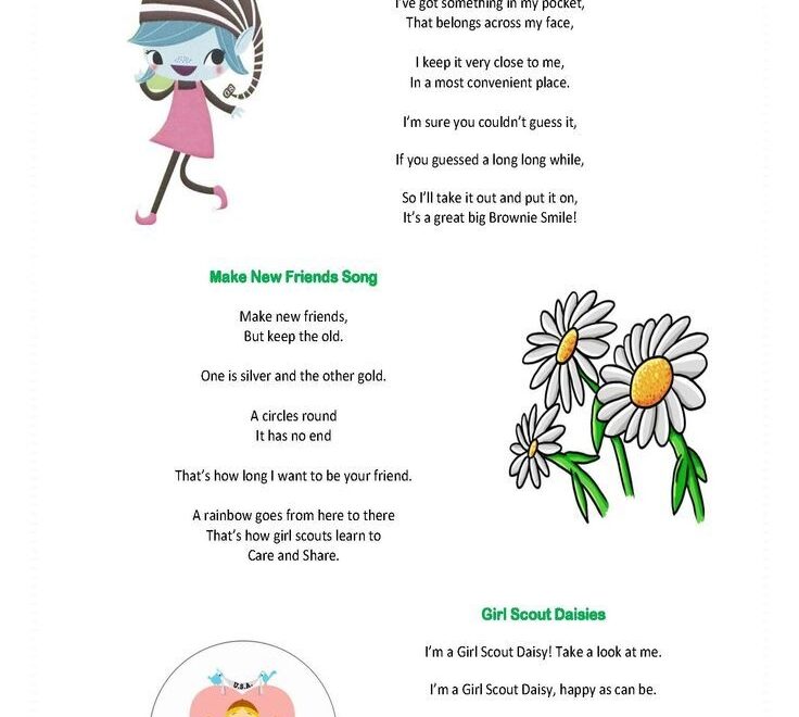 Girl Scout Songs Girl Scouts Girl Scout Camping