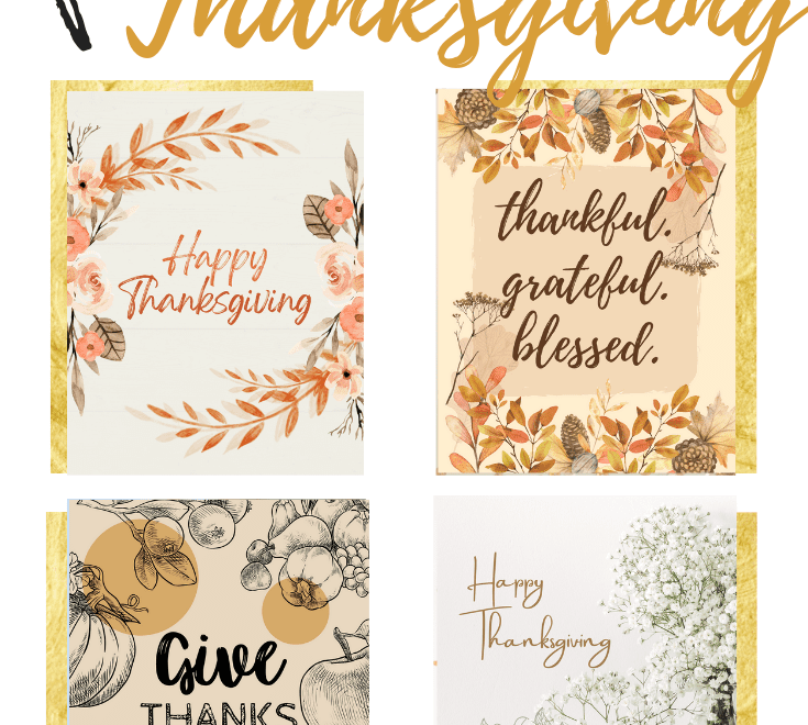 Grab Your FREE Thanksgiving Printables Arts And Classy