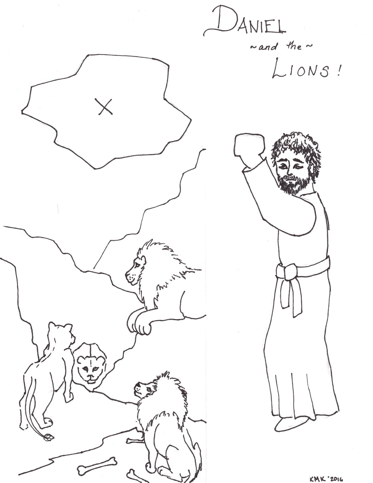 Grow Wild My Child Free Printable Of Daniel For Sunday School