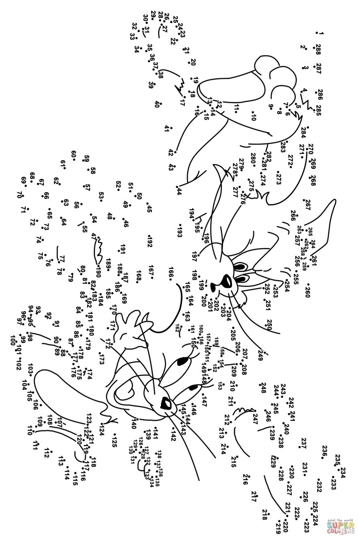 Hard Dot To Dot Game For Kids