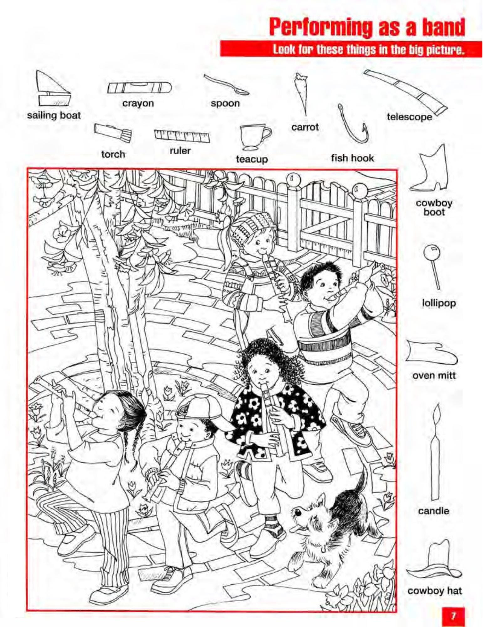 Highlights Hidden Pictures Printable Worksheets