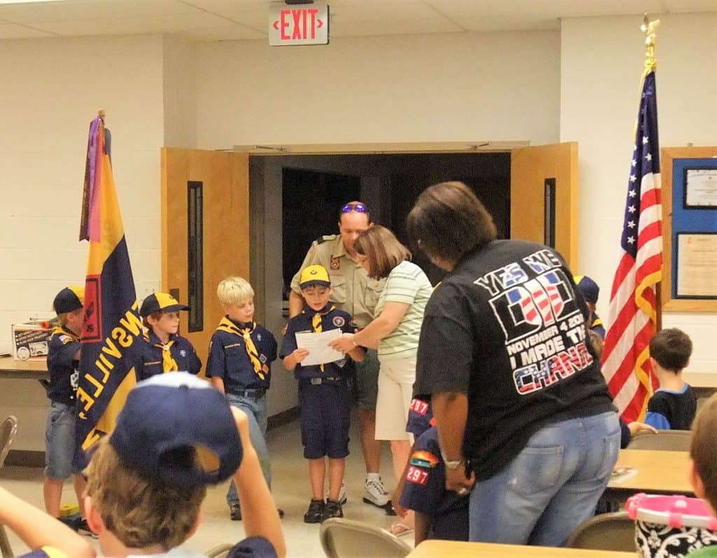 Cub Scout Flag Ceremony Printable