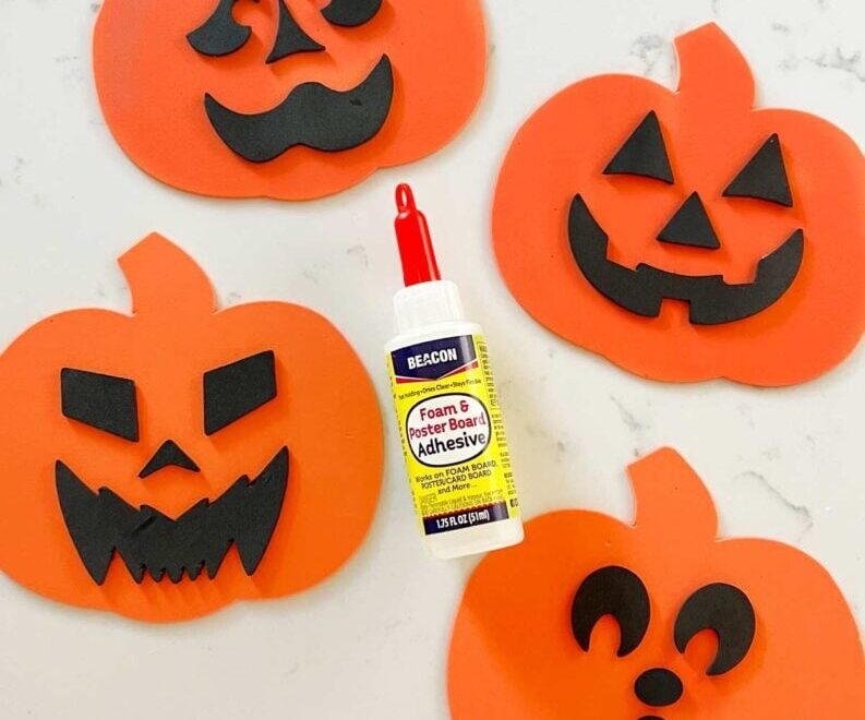 Jack O lantern Faces Printable Weekend Craft