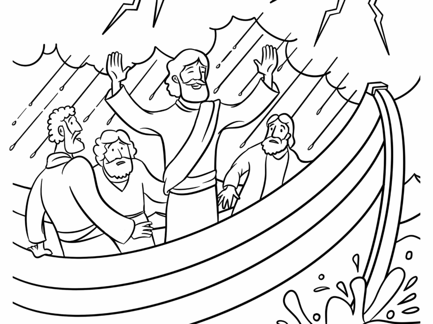 Jesus Calms Storm Children s Sermons From Sermons4Kids Sermons