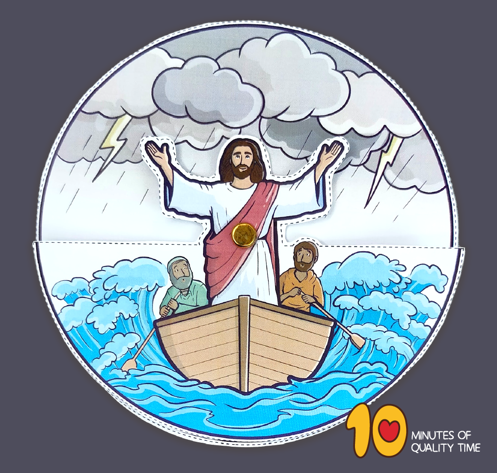 Jesus Calms The Storm Craft 10 Minutes Of Quality Time