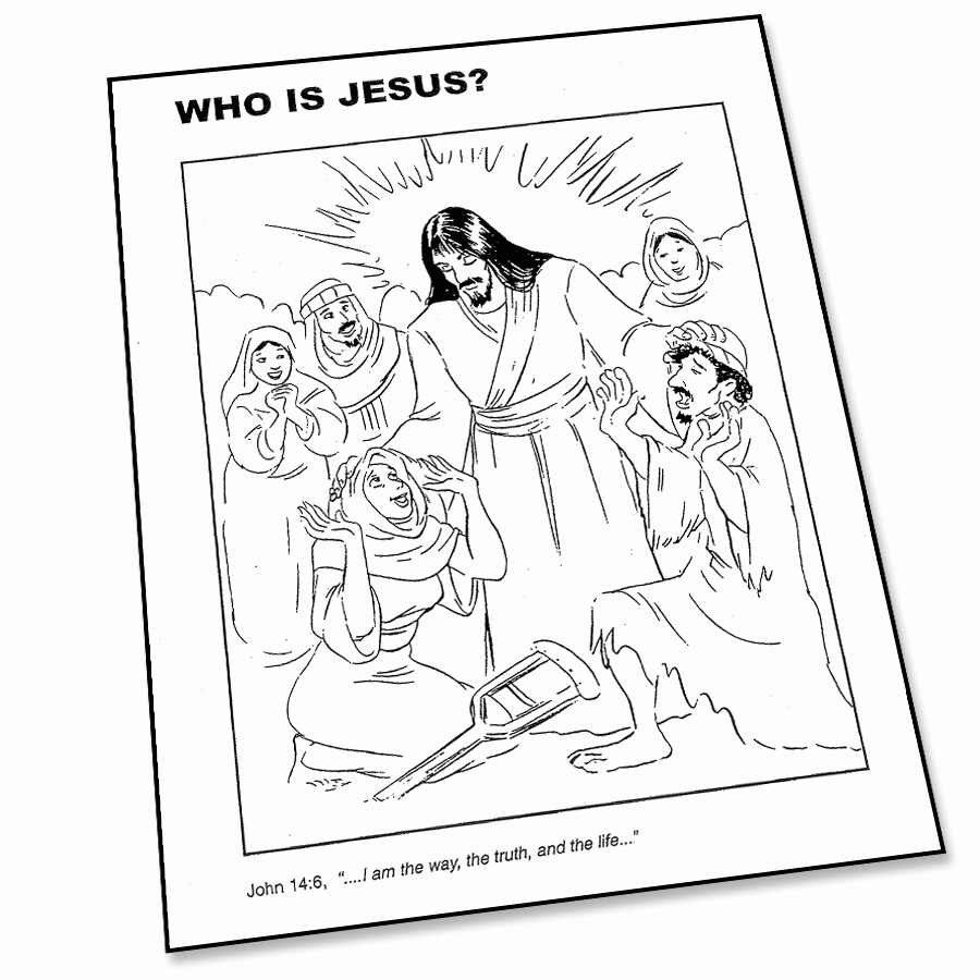 Jesus Is My Friend Coloring Page Super Church