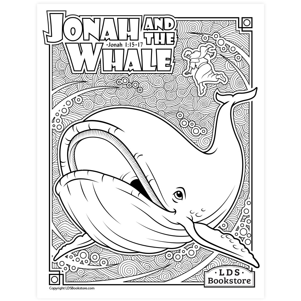 Free Printable Jonah And The Whale Coloring Pages