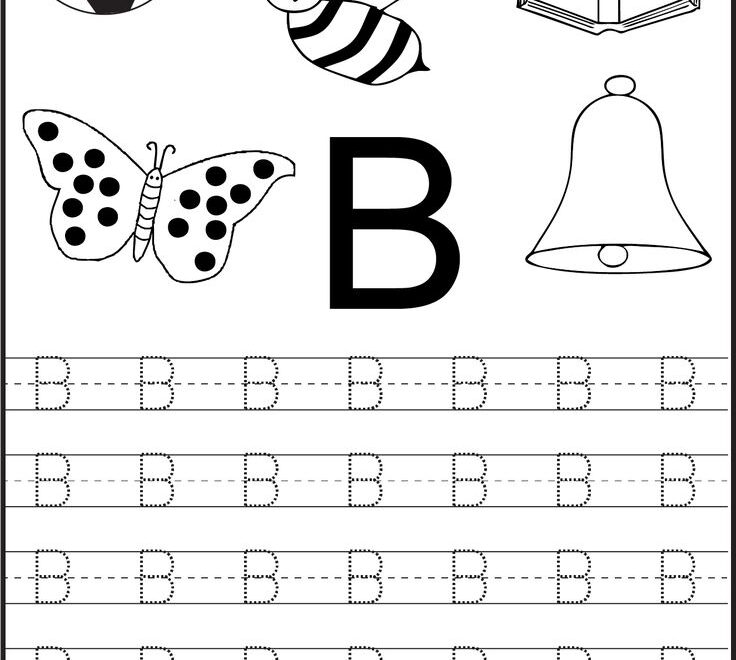 Letter Tracing Worksheets For Kindergarten Capital Letters Alphabet Tracing 26 Worksheets FREE Printable Worksheets