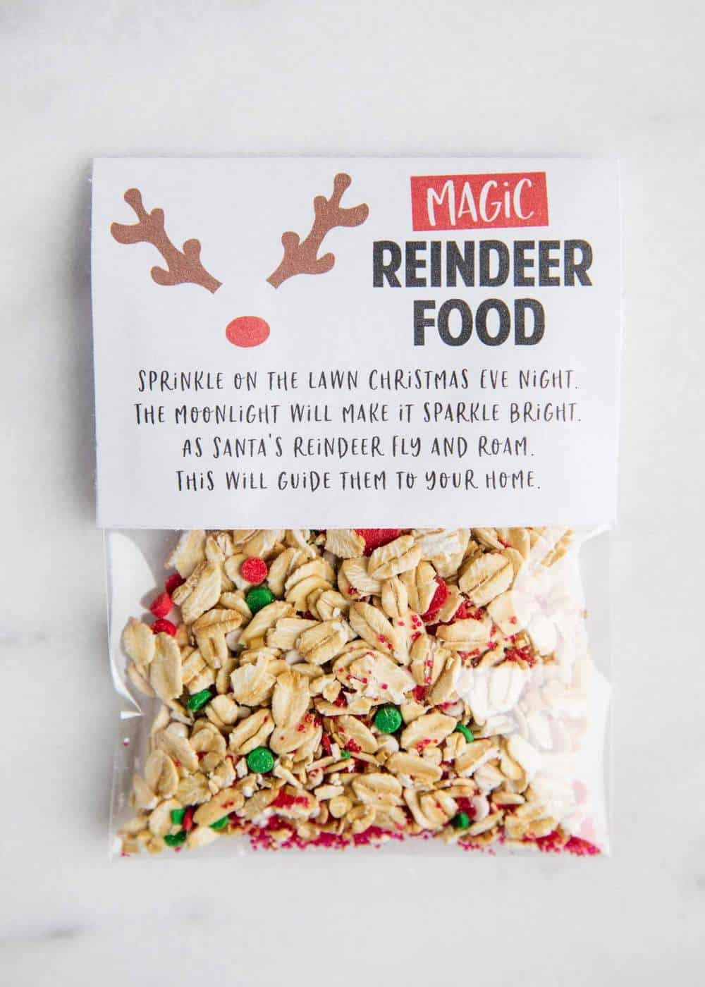 Reindeer Food Poem Free Printable