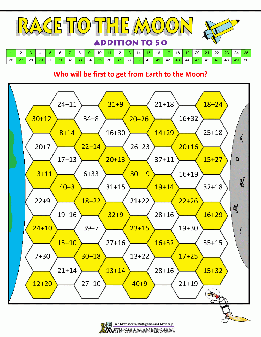 Math Addition Games For Kids