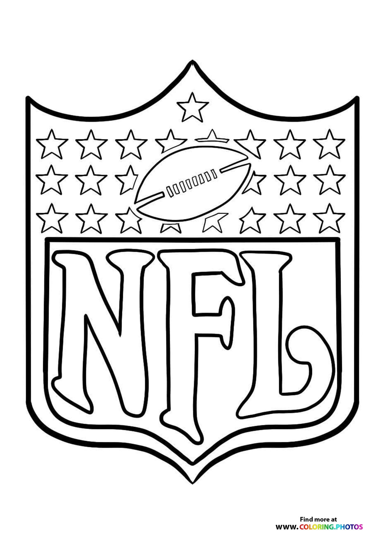 Free Printable Football Coloring Pages