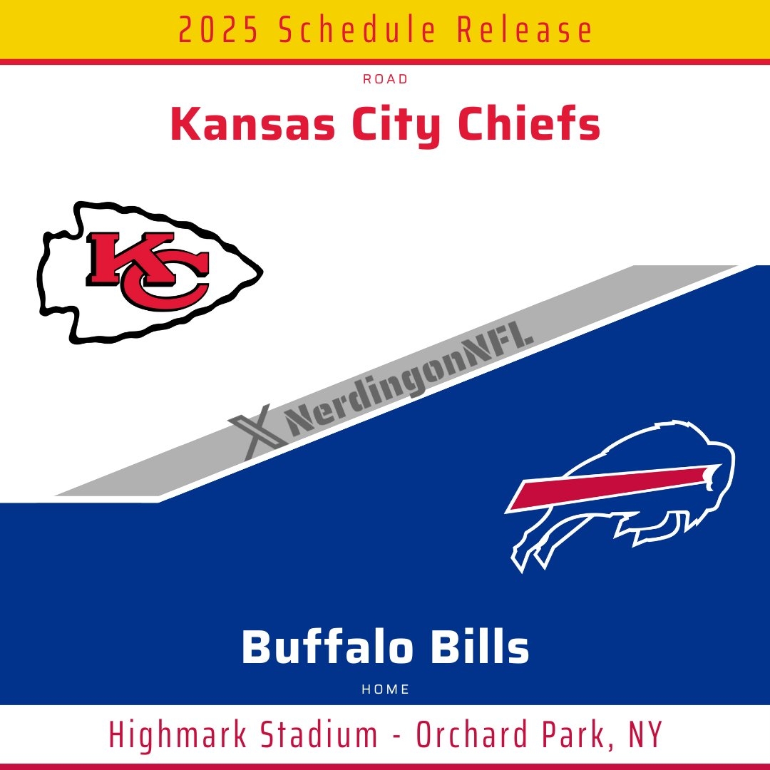 Kc Chiefs Schedule 2025 Printable