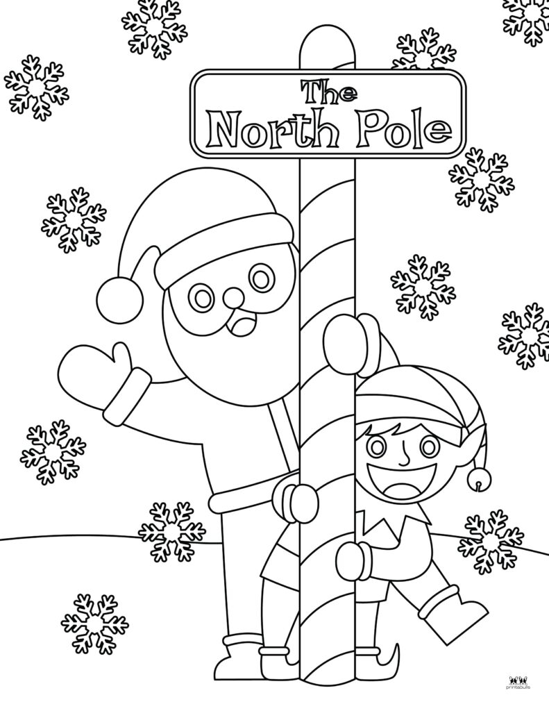 Free Printable North Pole Worksheets