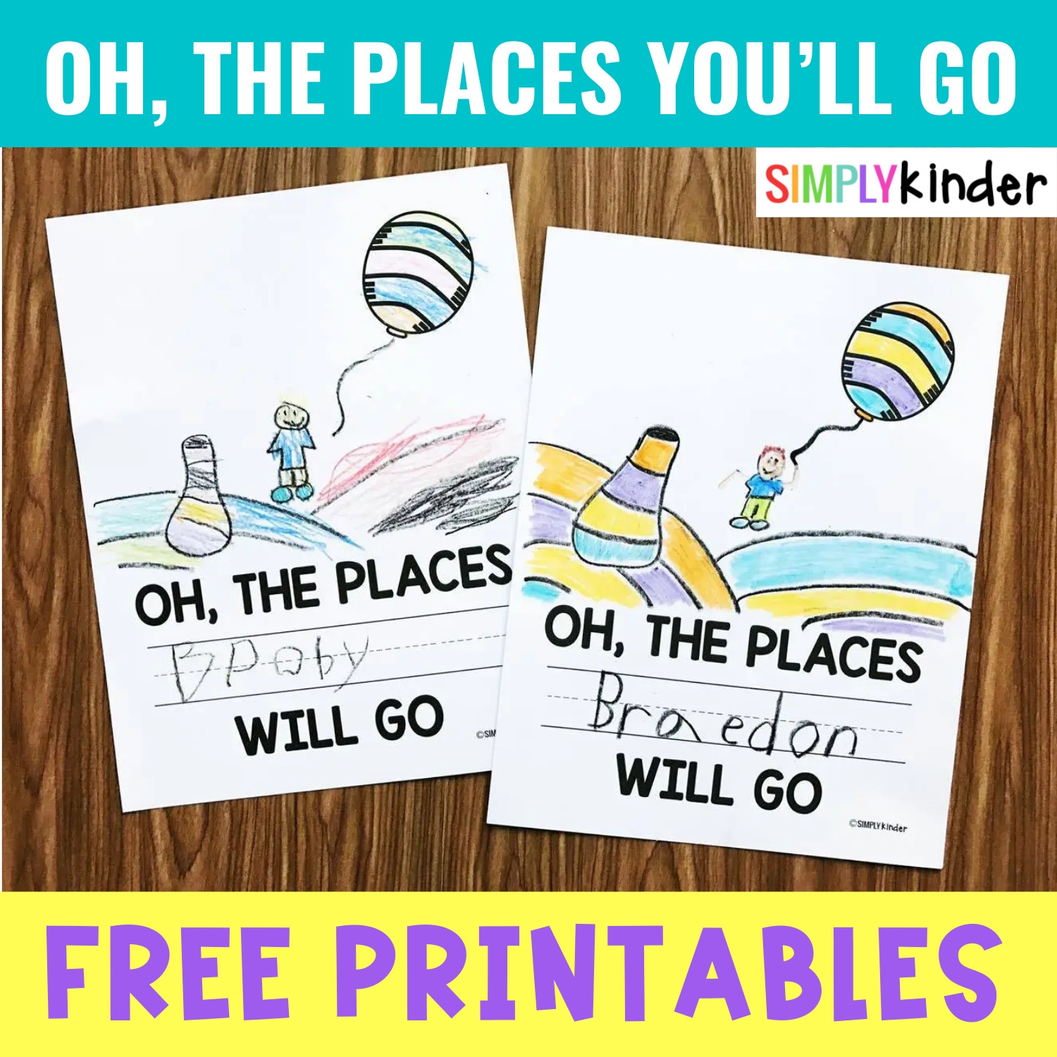 Oh The Places You ll Go Printable Simply Kinder