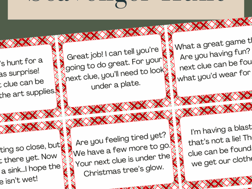 Our 2023 Christmas Scavenger Hunt Love Renovations