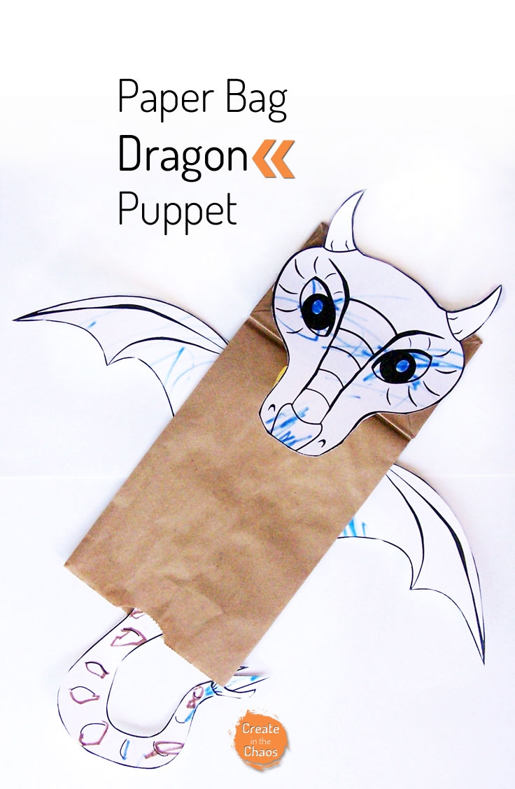 Paper Bag Puppet Template Printable