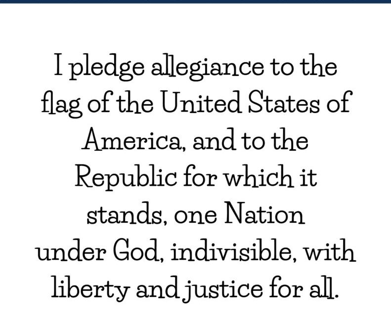Pledge Of Allegiance Words 20 FREE Printables Printabulls