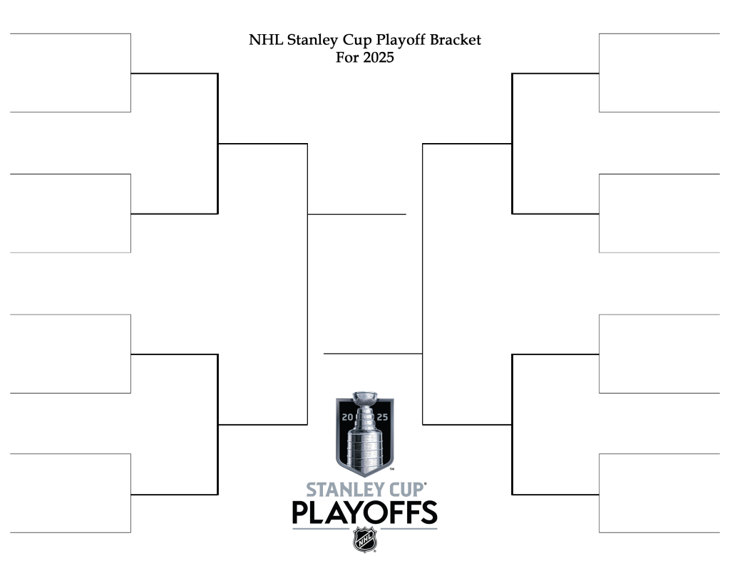 Nhl Playoff Bracket 2025 Printable