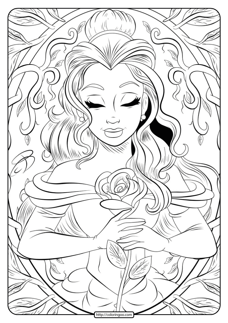 Beauty And The Beast Printables