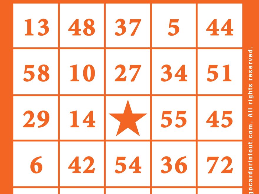 Printable Bingo Cards 1 75 BingoCardPrintout