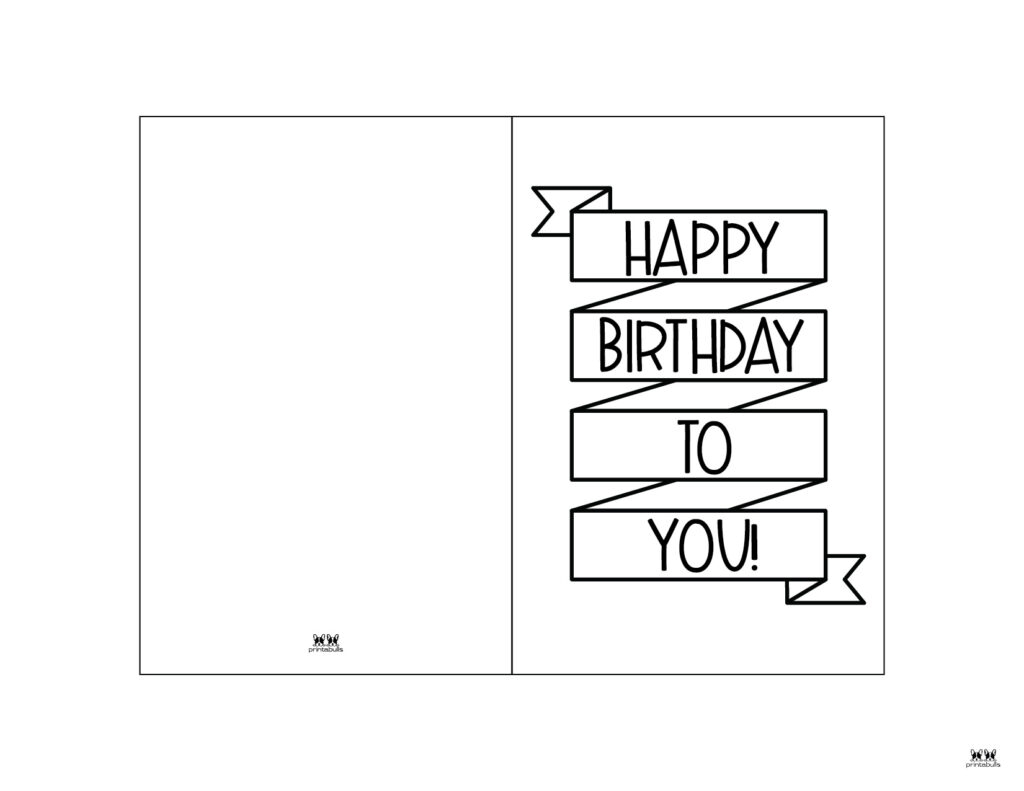 Printable Birthday Cards For Kids