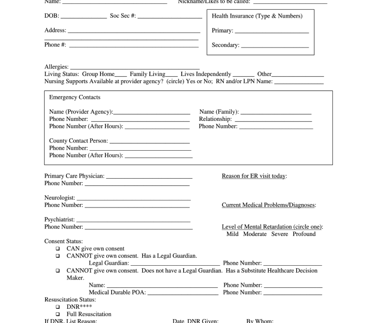 Printable Discharge Forms From Hospital Fill Online Printable Fillable Blank PdfFiller