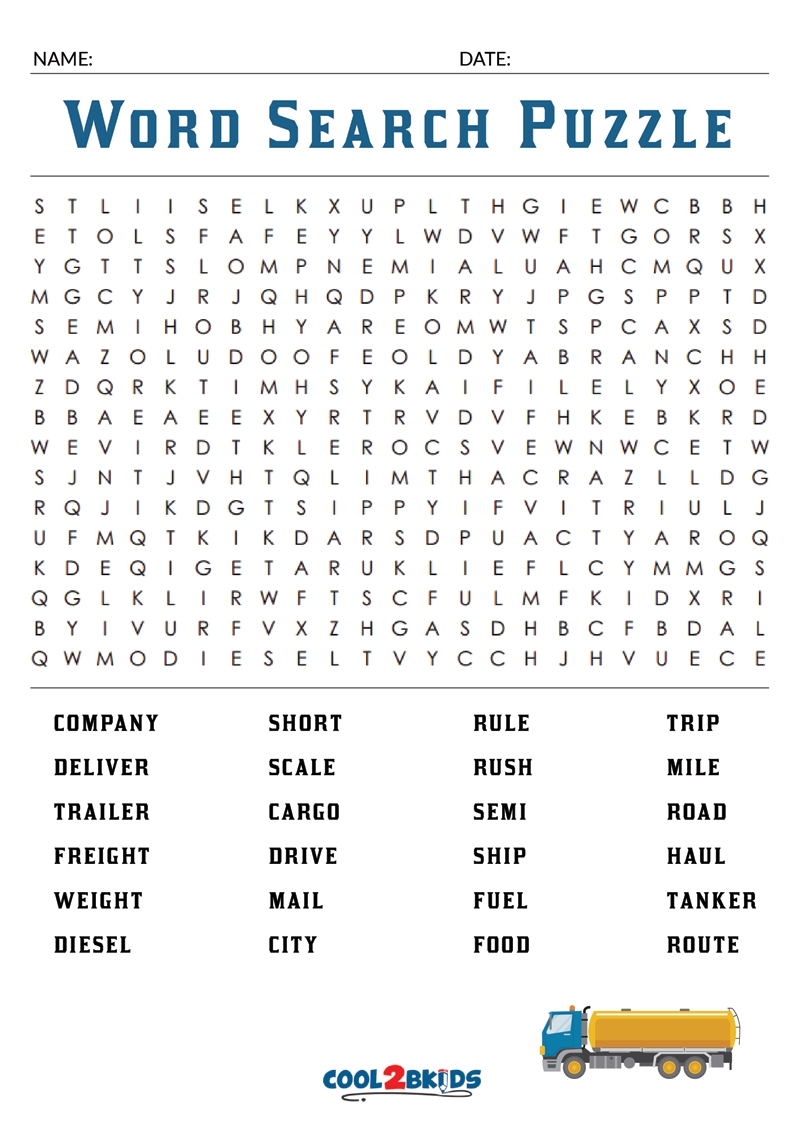 Free Printable Word Searches For Adults Large Print