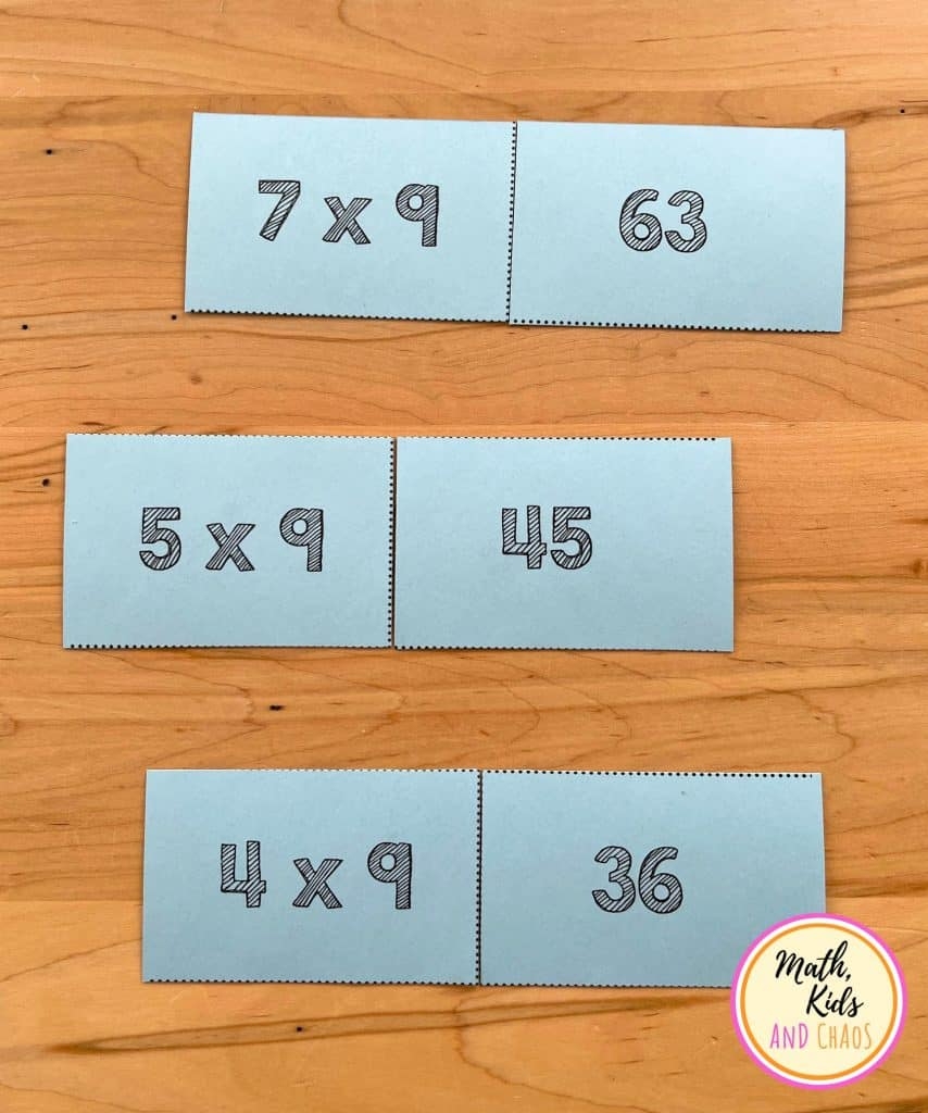 Printable Multiplication Facts Flash Cards And Ideas For How To Use Them Math Kids And Chaos