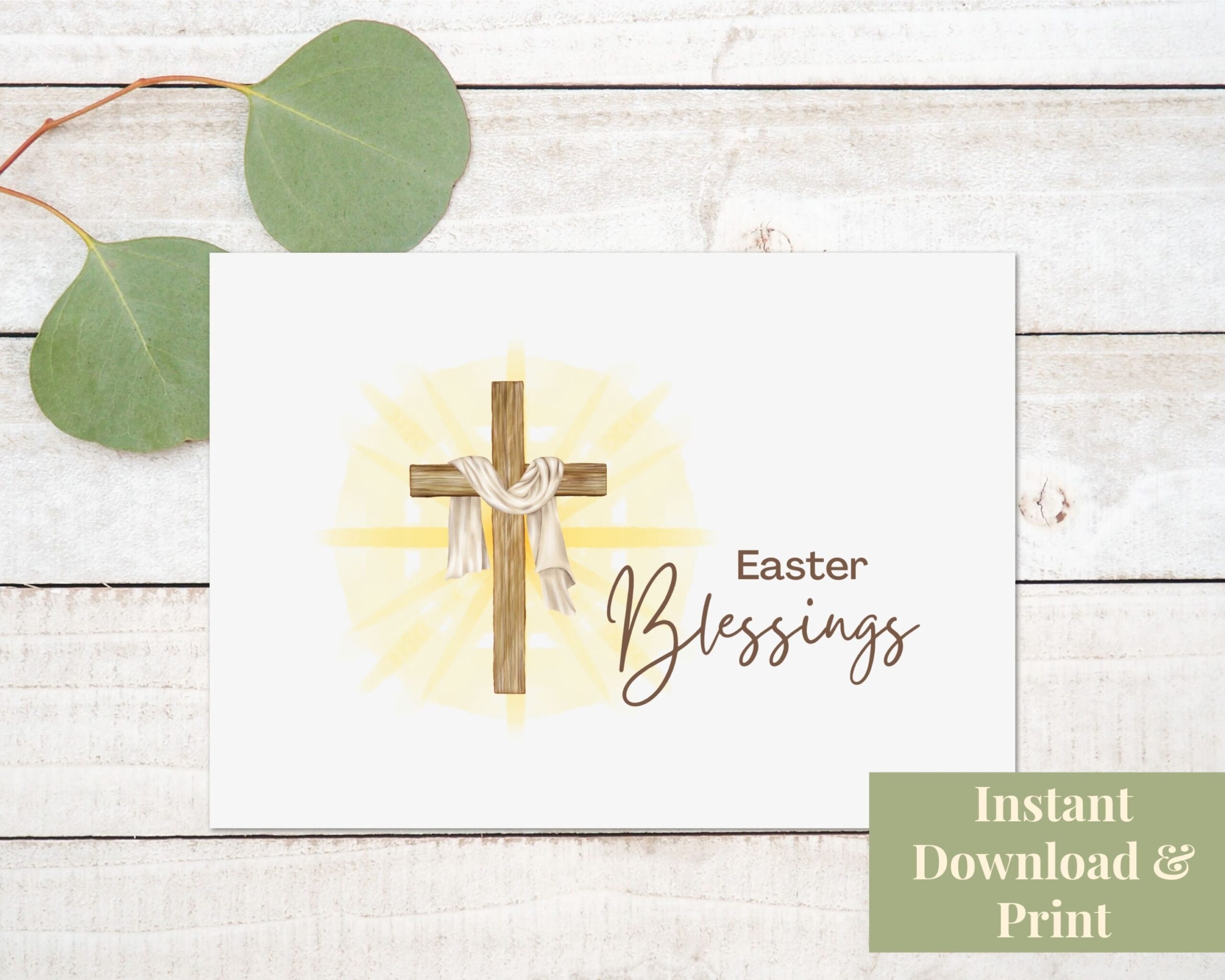 Printable Religious Easter Card Religious Easter Card Printable Easter Card Religious He Is Risen Easter Card Printable Digital Etsy