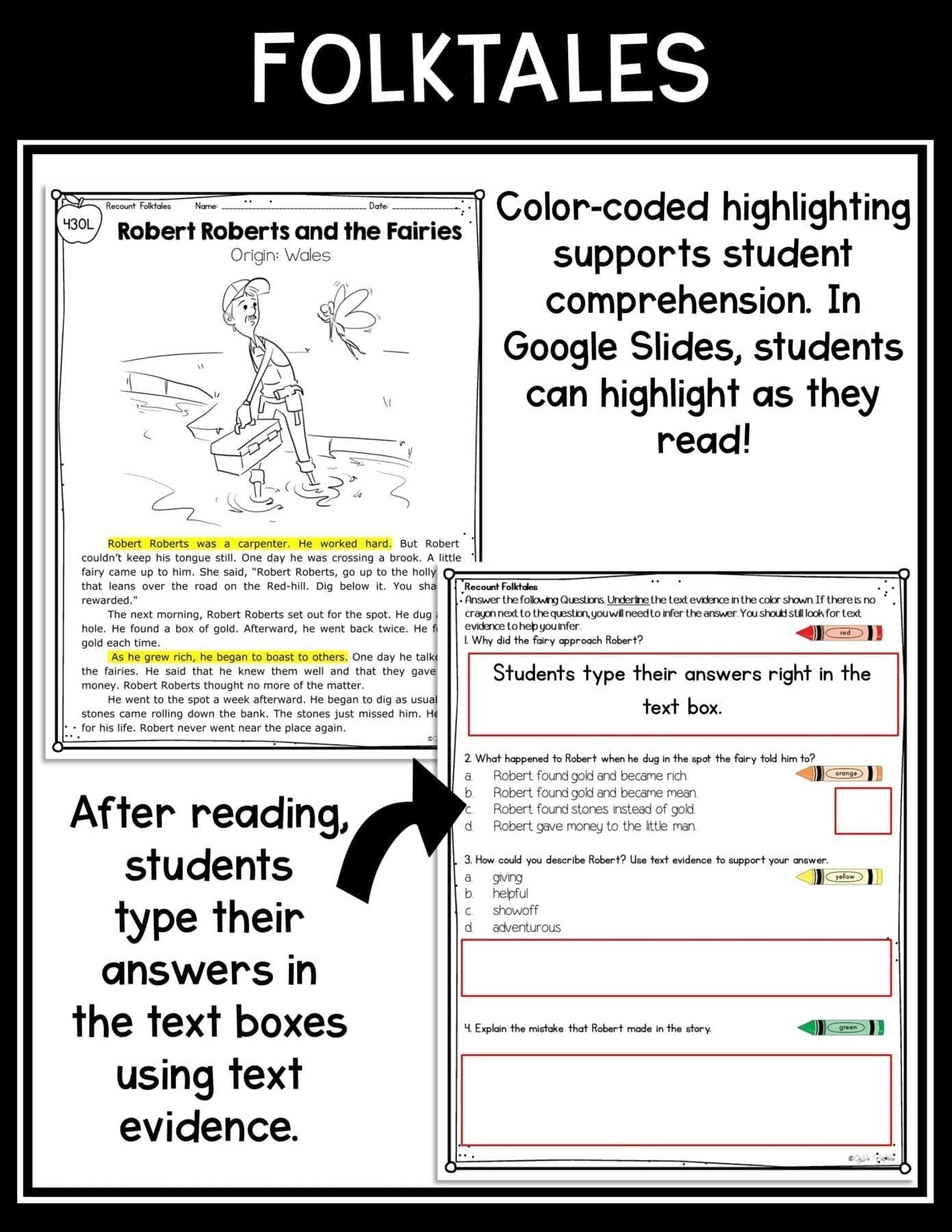 Retell Stories Folktales Fairytales RL 2 2 RL 3 2 MagiCore