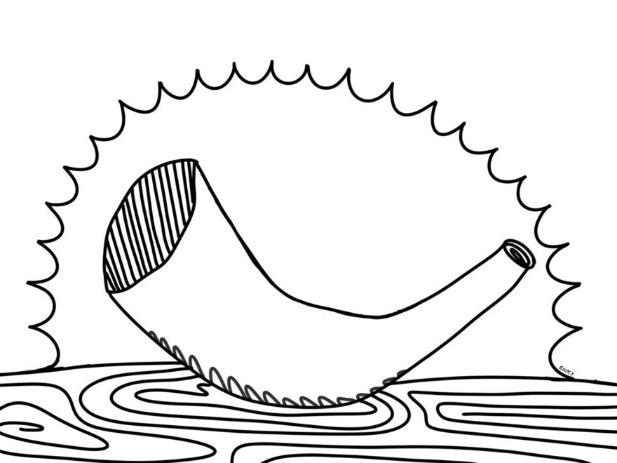 Rosh Hashanah Coloring Pages Children s Crafts And Coloring Pages Jewish Kids