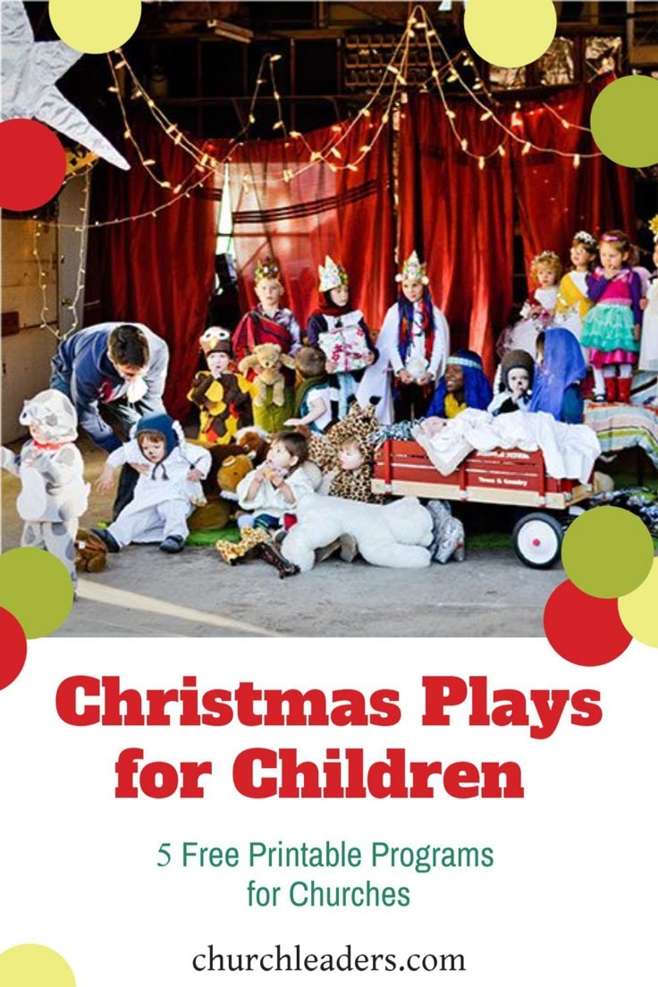 Short Christmas Plays For Church 5 Free Printable Children s Programs