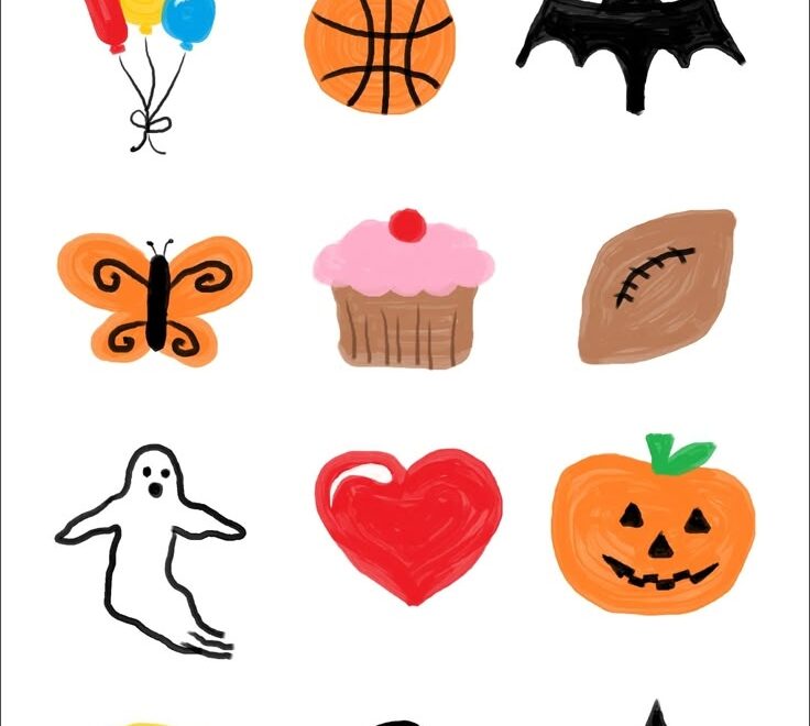 Simple And Quick Face Paint Designs Created For The Halloween Fair